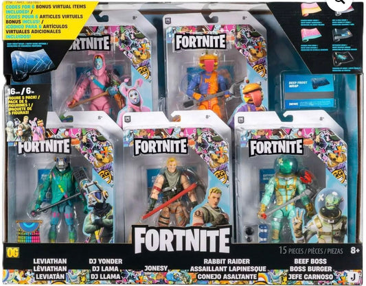 Fortnite Leviathan 6-inch figure with poseable joints for display and play.
