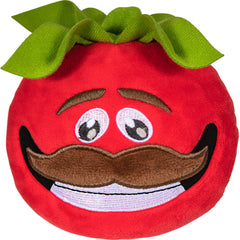 Fortnite Tomatohead Loot Plush front view showing soft fabric perfect for everyday display