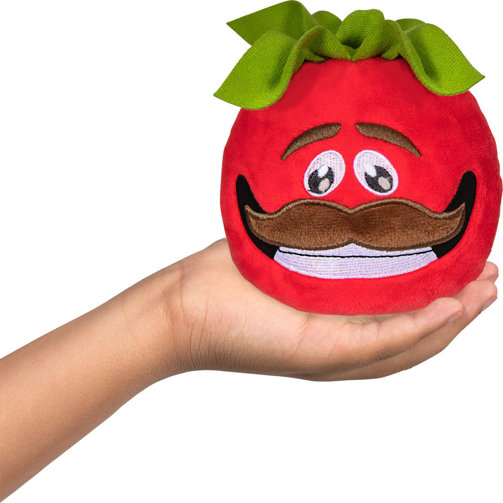 Fortnite Tomatohead Loot Plush official license seal confirms authenticity for fans