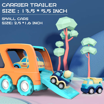 Forty4 nine-pack cars toys mixer-truck fosters hand-eye coordination through play.