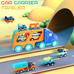 Forty4 nine-pack cars toys school-bus supports storytelling and route exploration.
