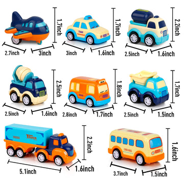Forty4 nine-pack cars toys transport-truck reliable carrier for portable playtime.