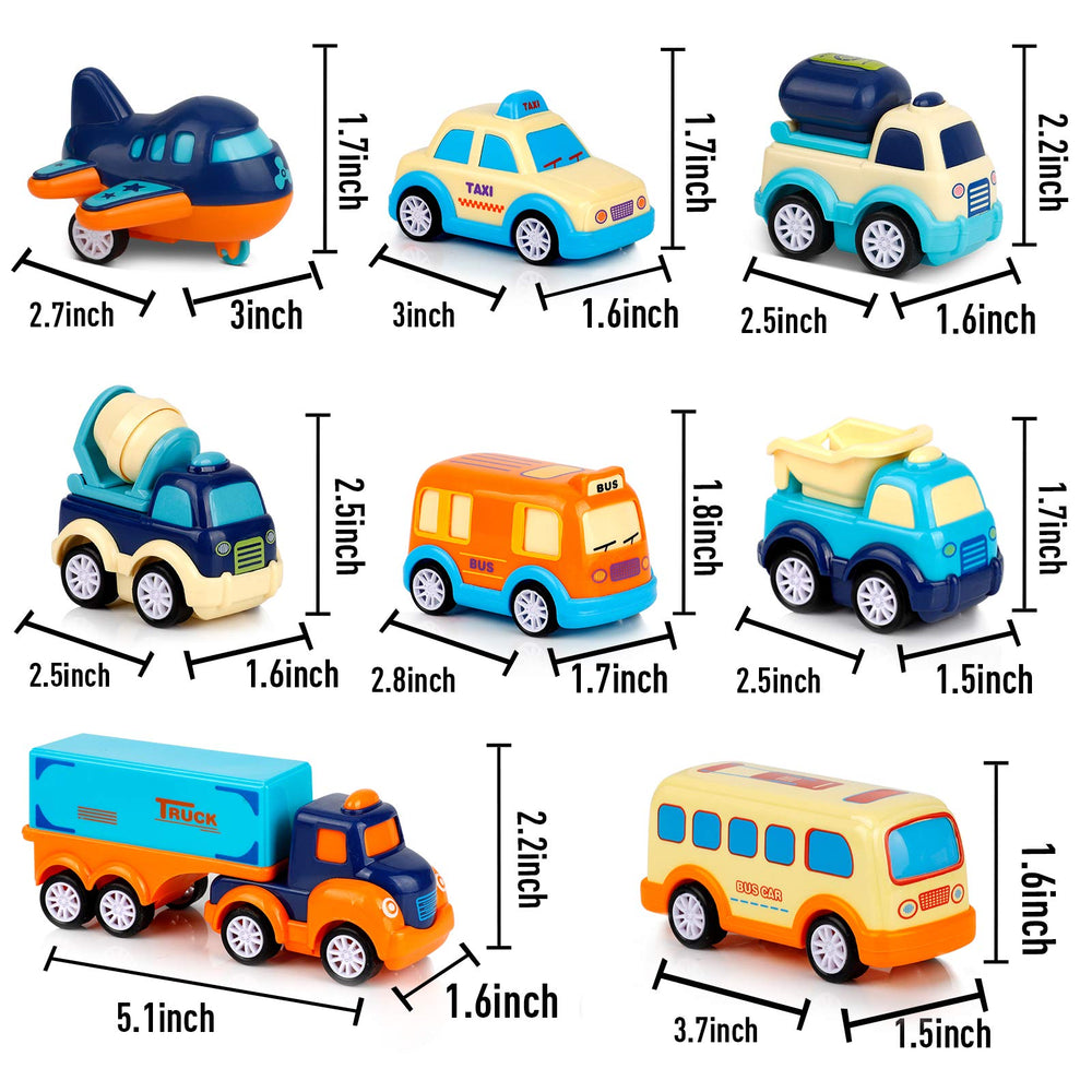 Forty4 nine-pack cars toys transport-truck reliable carrier for portable playtime.