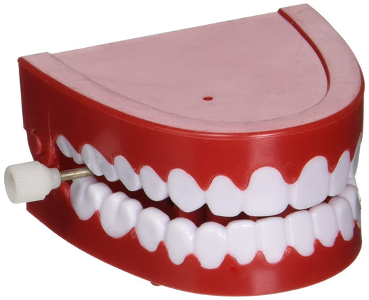 Forum Novelties Chatter Choppers teeth for playful party antics and nostalgic fun.
