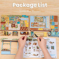 Fsolis Book Nook Kit – guide helps beginners with step-by-step assembly