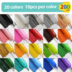 FOTIOMRG balloons in 20 colors for vibrant party decor and creativity.