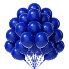 FOTIOMRG royal blue balloons 12inch pack ready for party decor and arches.