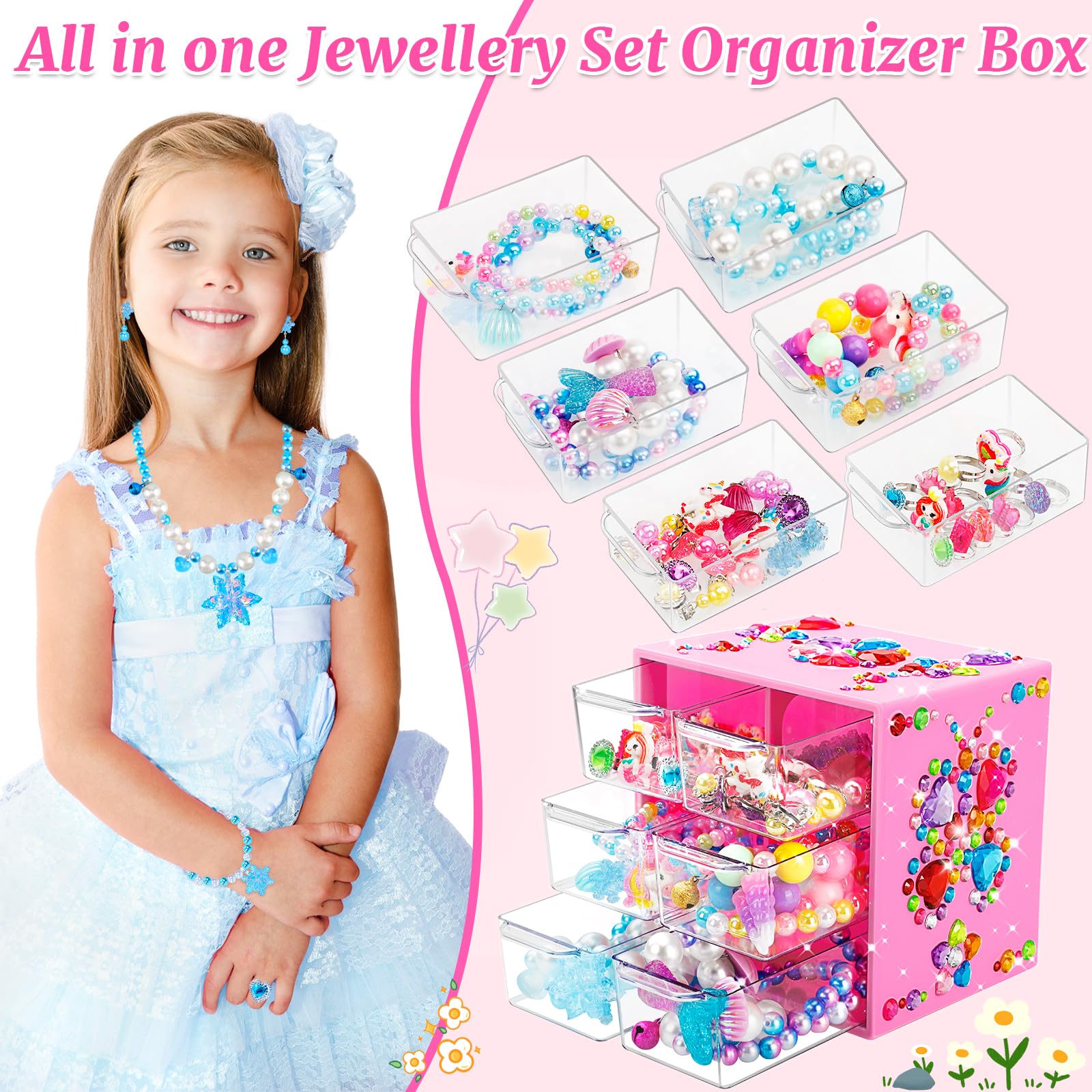 FOVRPUIB princess dress-up set sparks storytelling and fun