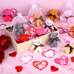 Fovths organza bags 32 pieces for organized gift packaging