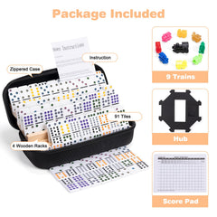Fowreny travel case keeps 91 tiles secure during family trips