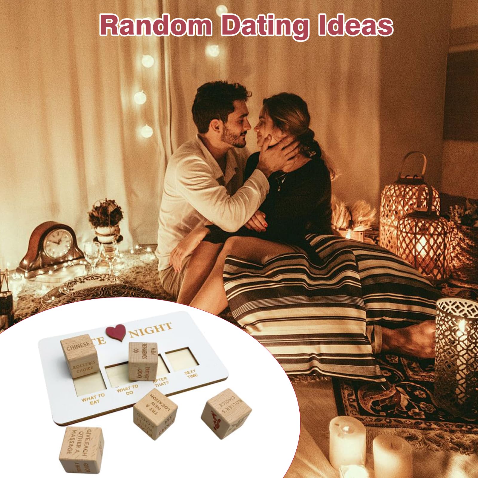 FOWSEEK Compact dice kit designed for on-the-go dates