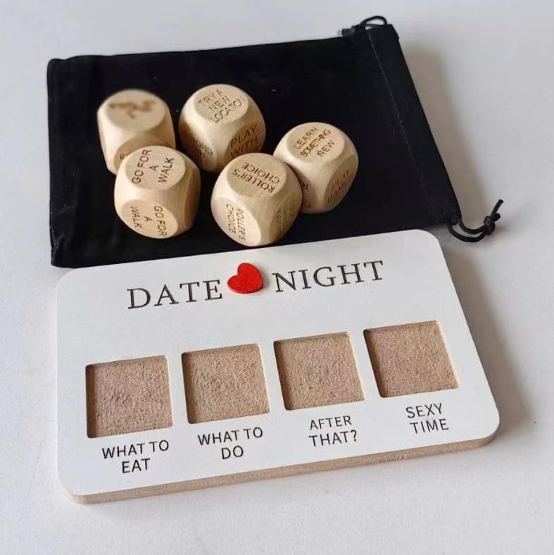 FOWSEEK Date Night Dice ideas variety show different activities to try.