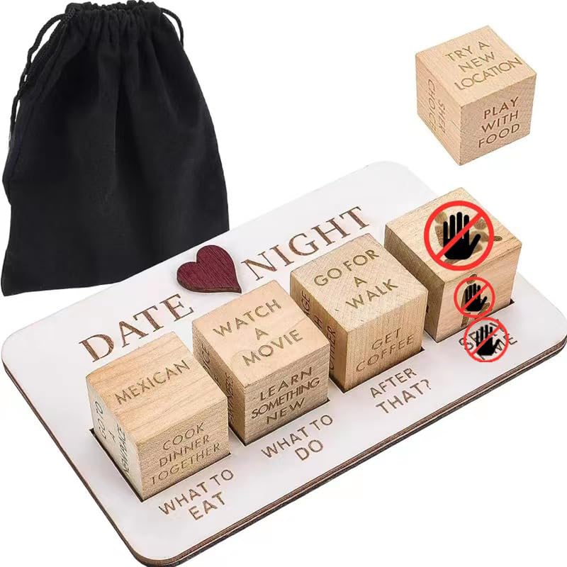 FOWSEEK Date Night Dice pack ready for romantic date ideas