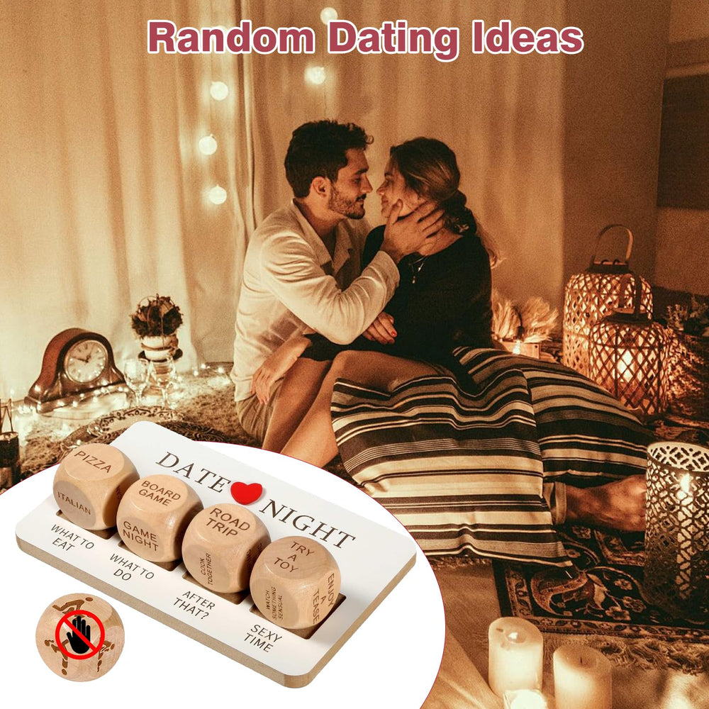 FOWSEEK Date Night Dice packaging, ready-to-gift for Valentine’s or anniversaries.