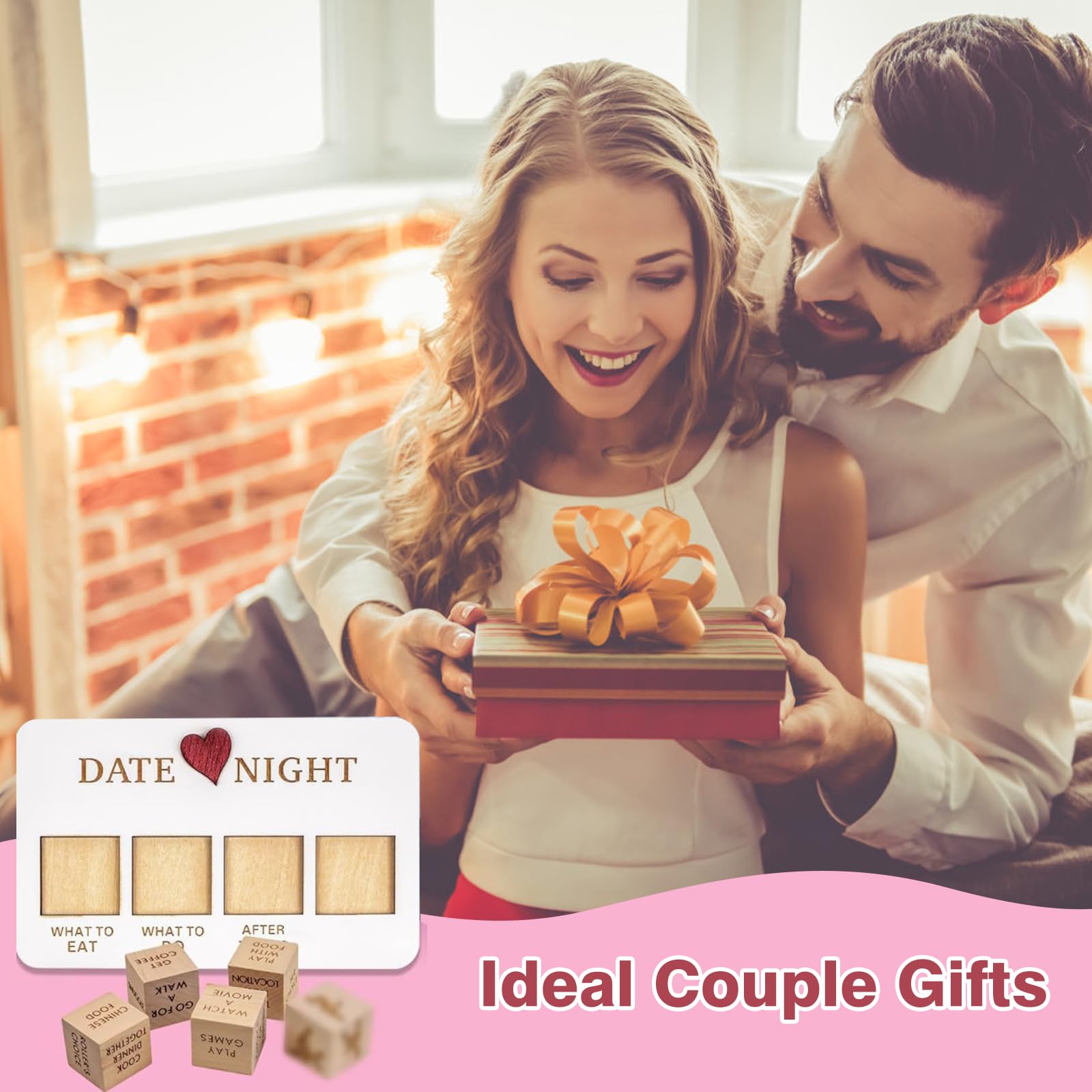 FOWSEEK Wedding anniversary dice suited for special moments