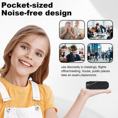FOWSRHRG Little Ouchies Spiky Fidget black with clip for portable calm on the go