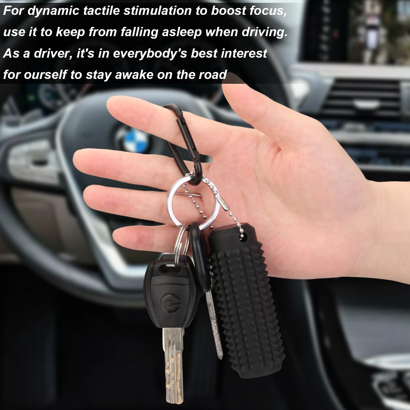 FOWSRHRG Little Ouchies Spiky Fidget keyring attachment for easy carry
