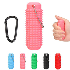 FOWSRHRG Little Ouchies Spiky pink front view for discreet anxiety relief and tactile focus.