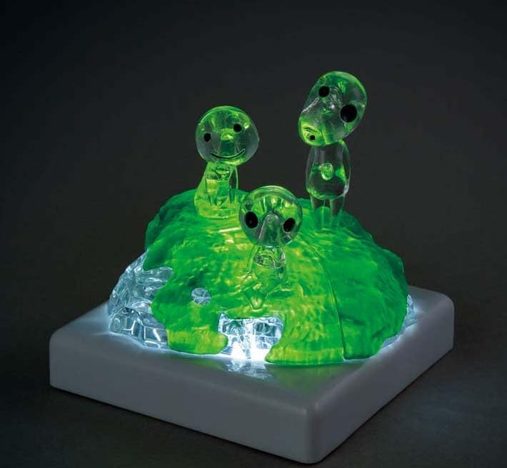 FOXCUP 3D design detail emphasizes the delicate facets and realistic Kodama form.