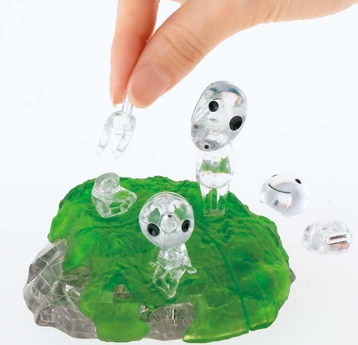 FOXCUP desk display ready Kodama 3D puzzle, great for compact spaces.