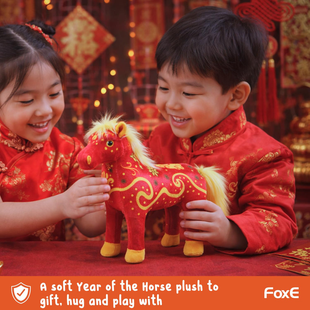 FoxE symbol of energy and good luck for the Horse Year.