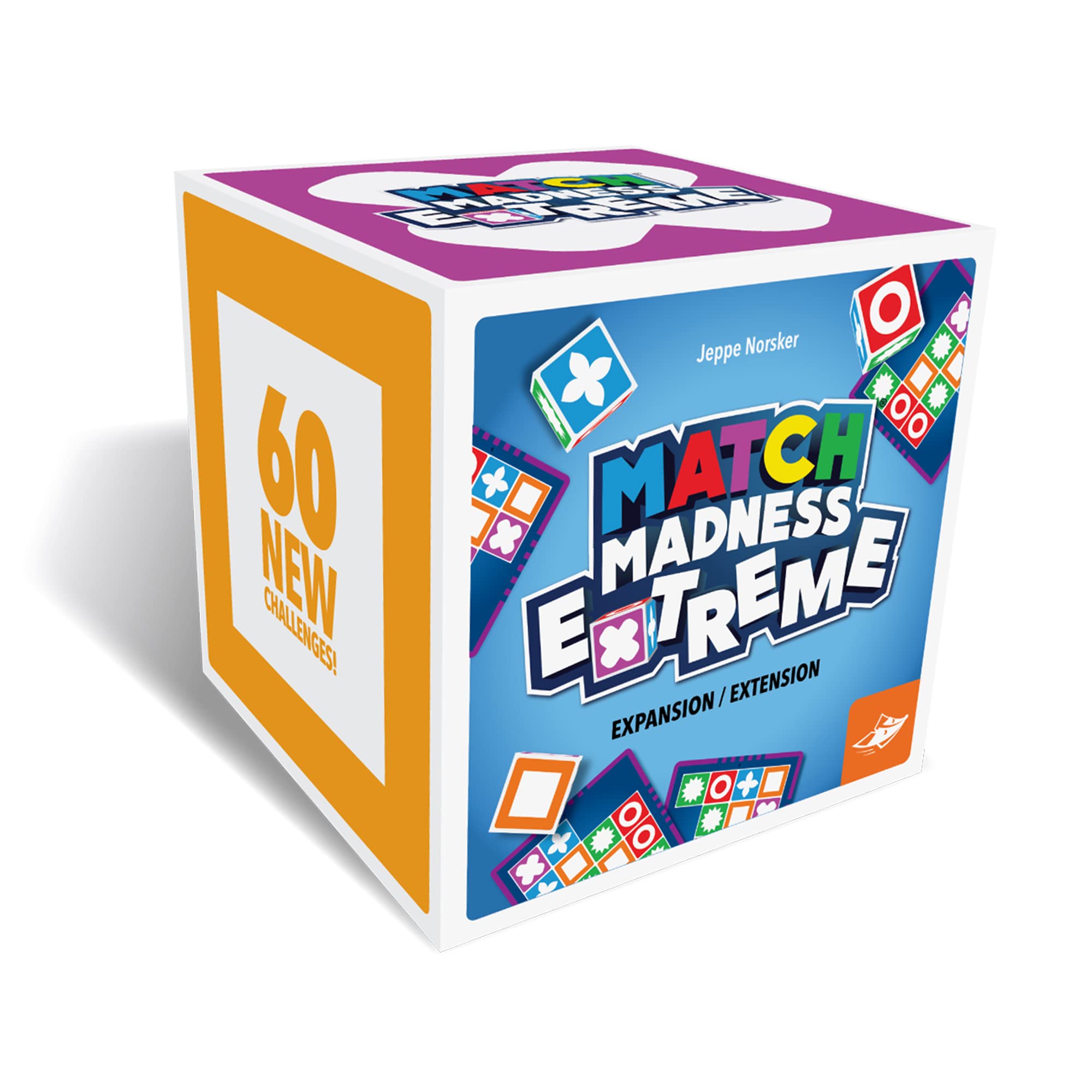 FoxMind Match Madness Extreme cube block for advanced puzzles and added challenge