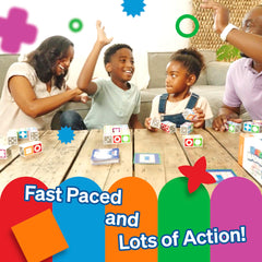 FoxMind Match Madness family game night setting for all ages.
