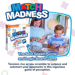 FoxMind Match Madness pattern cards shown for fast-paced play.