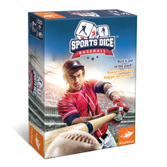 FoxMind Sports Dice Baseball in action rolls toward a home run for quick family fun