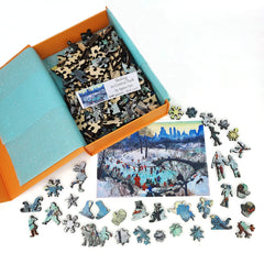 FoxSmartBox bright gift box makes a present-ready surprise