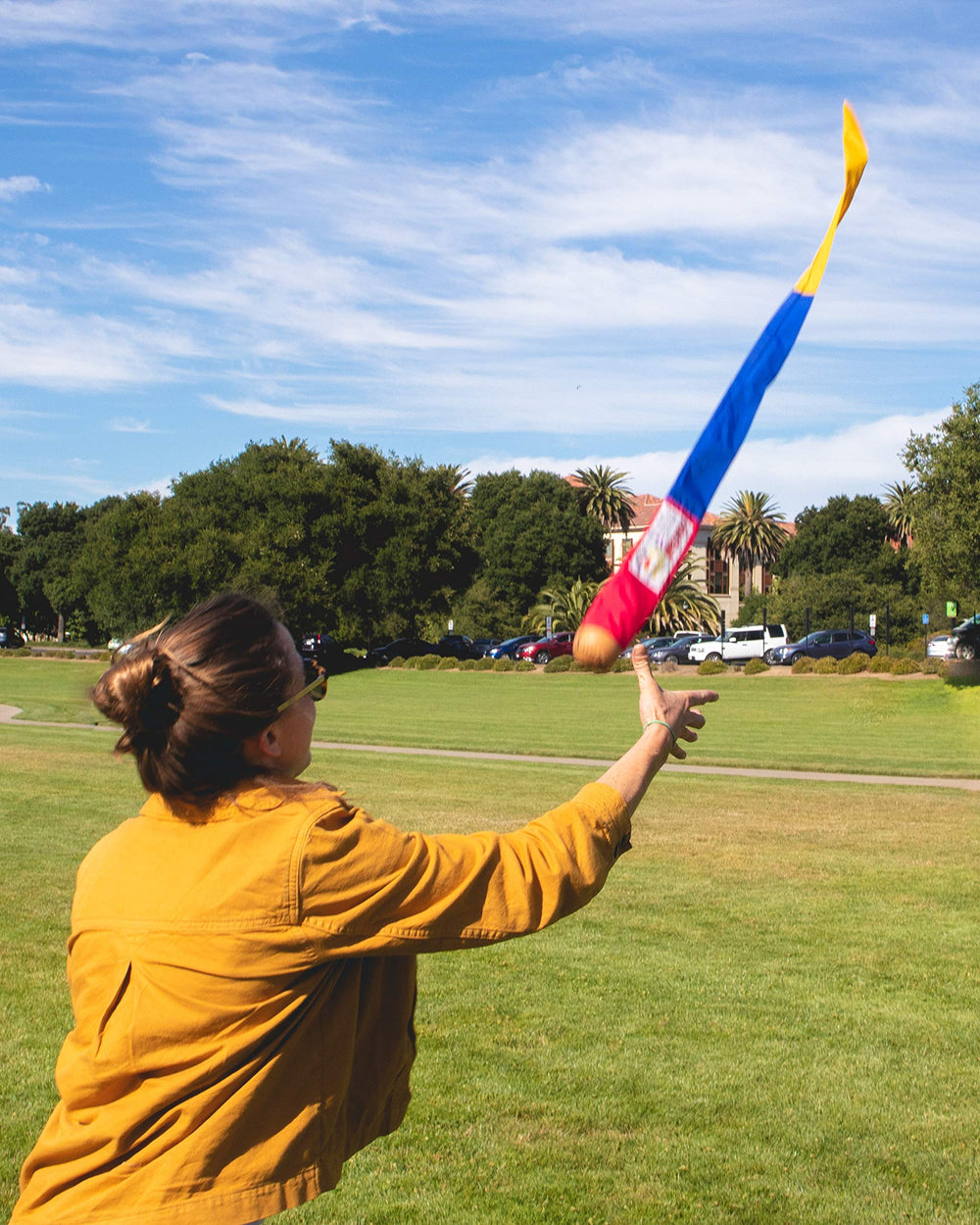 Foxtail Sport tail-spin action is easy to learn and easy on shoulders.