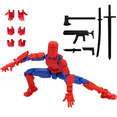 FoxVilla Titan13 assembled figure in dynamic pose for immediate display