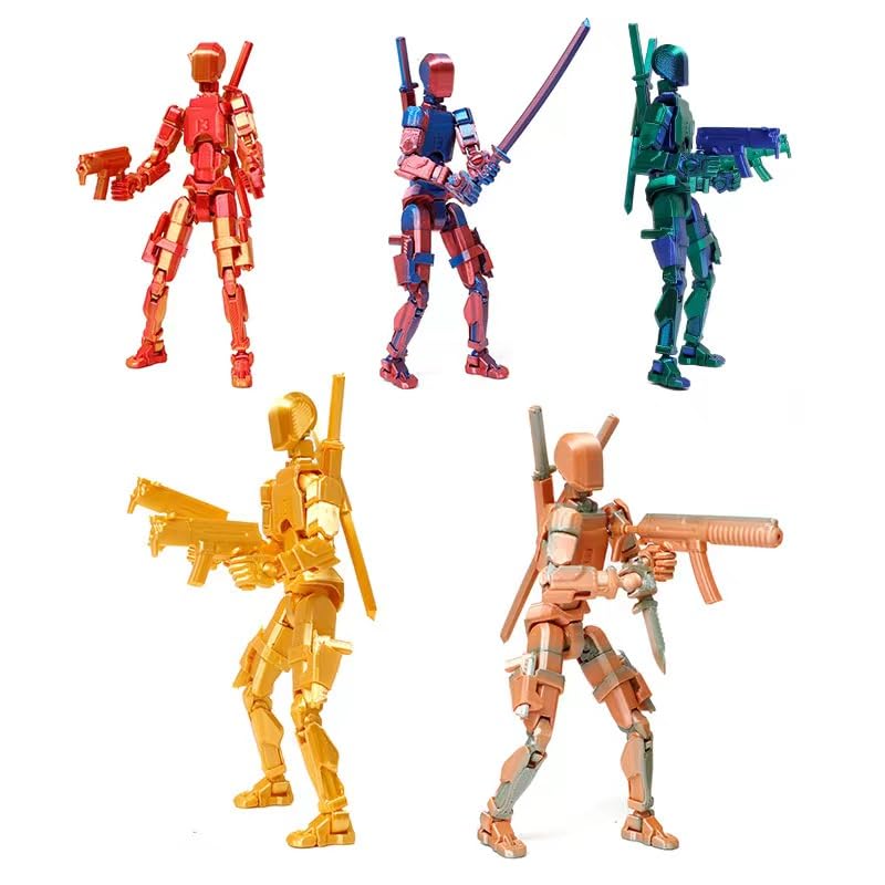 FoxVilla Titan13 side pose highlights durable joints for dynamic poses.