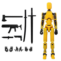 FoxVilla Titan13 Dummy13 front view shows durable 3D-printed construction for display