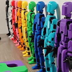 FoxVilla Titan13 Dummy13 pose options with movable joints for dynamic setups
