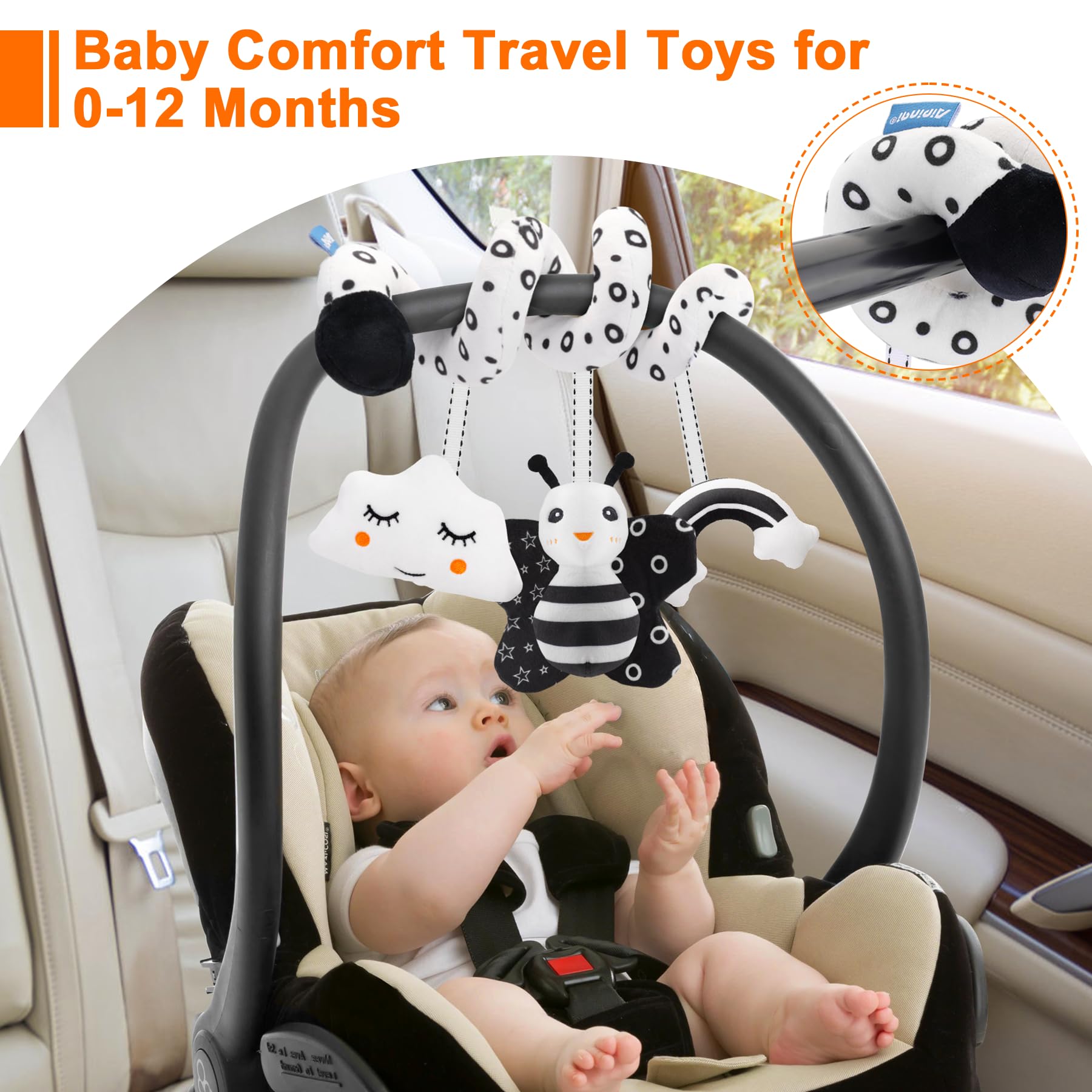 FPVERA soft plush rattle toys engage baby with gentle sounds and tactile comfort.