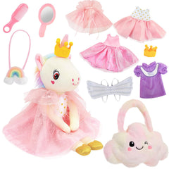 FPVERA unicorn doll hair-styling tools enable playful creativity.