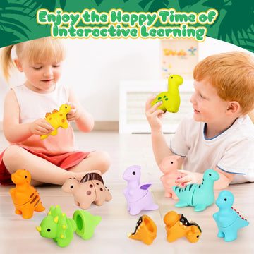 FQKIOMY dinosaur tails visual focus enhances fine motor coordination during play