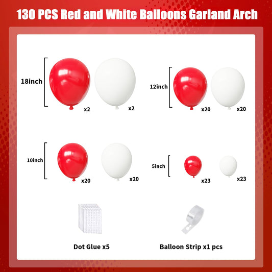 FQZYLCH balloon arch kit assembly with included glue for secure garlands