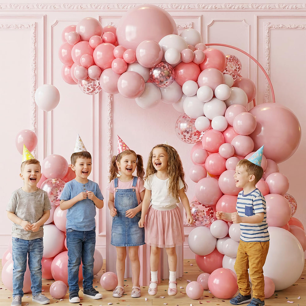 FQZYLCH balloon glue and ribbon set for easy assembly