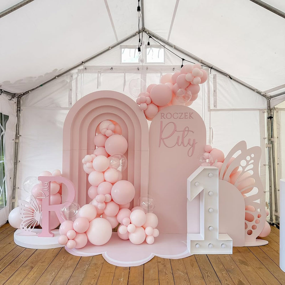 FQZYLCH easy to assemble balloon arch kit for DIY decor