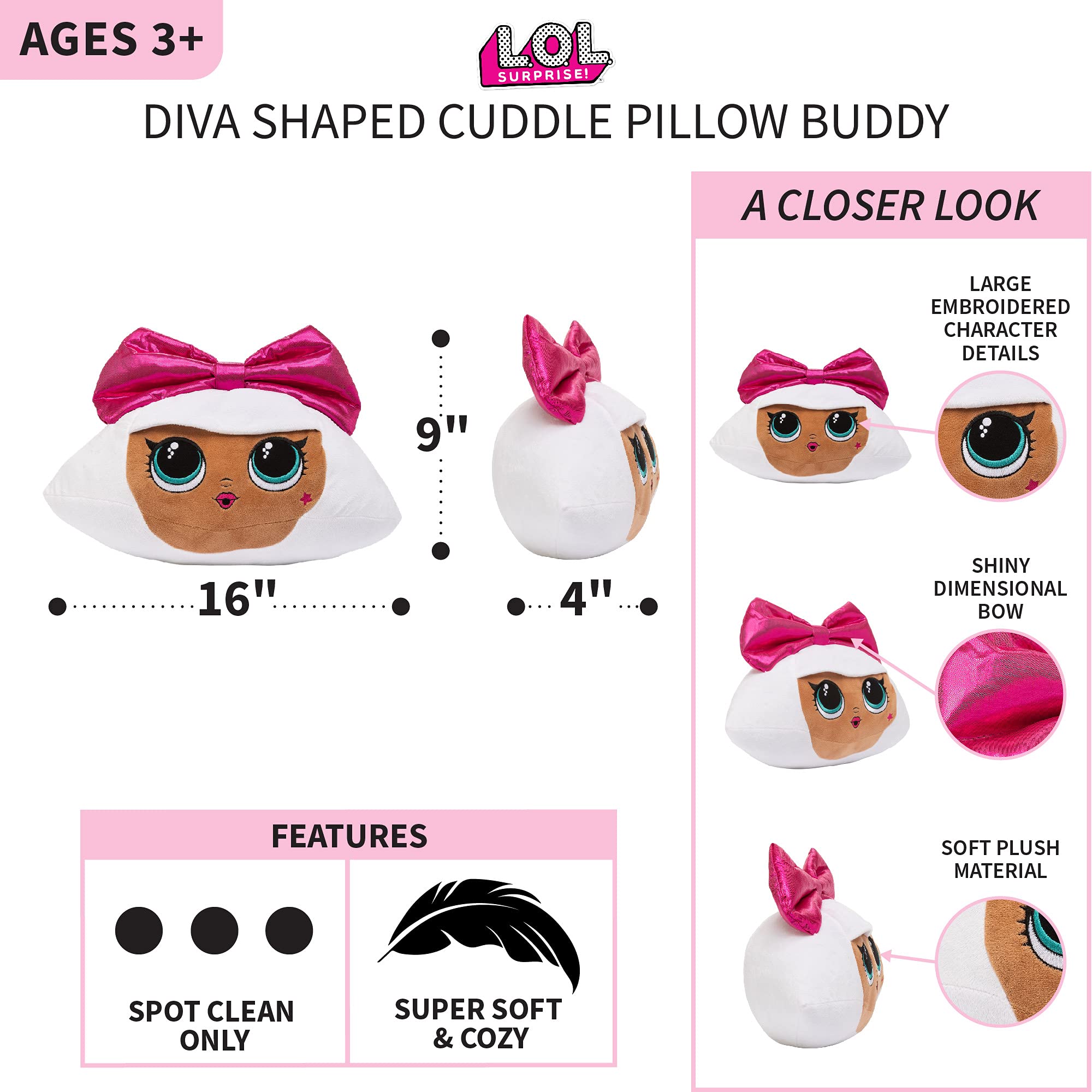 Franco travel-friendly cuddle buddy for car rides and sleepovers.
