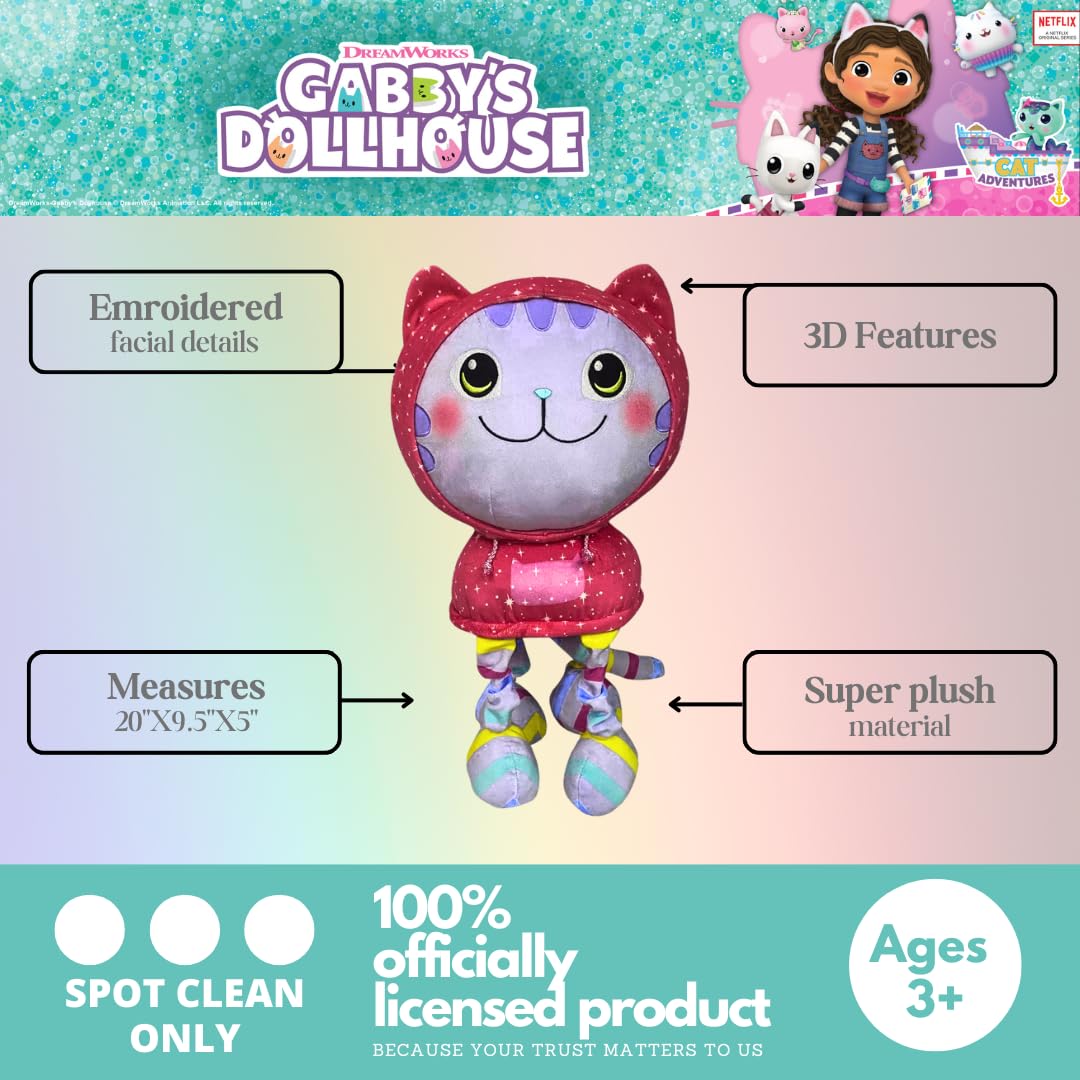 Franco DJ Catnip soft plush material for gentle hugs and comfort.