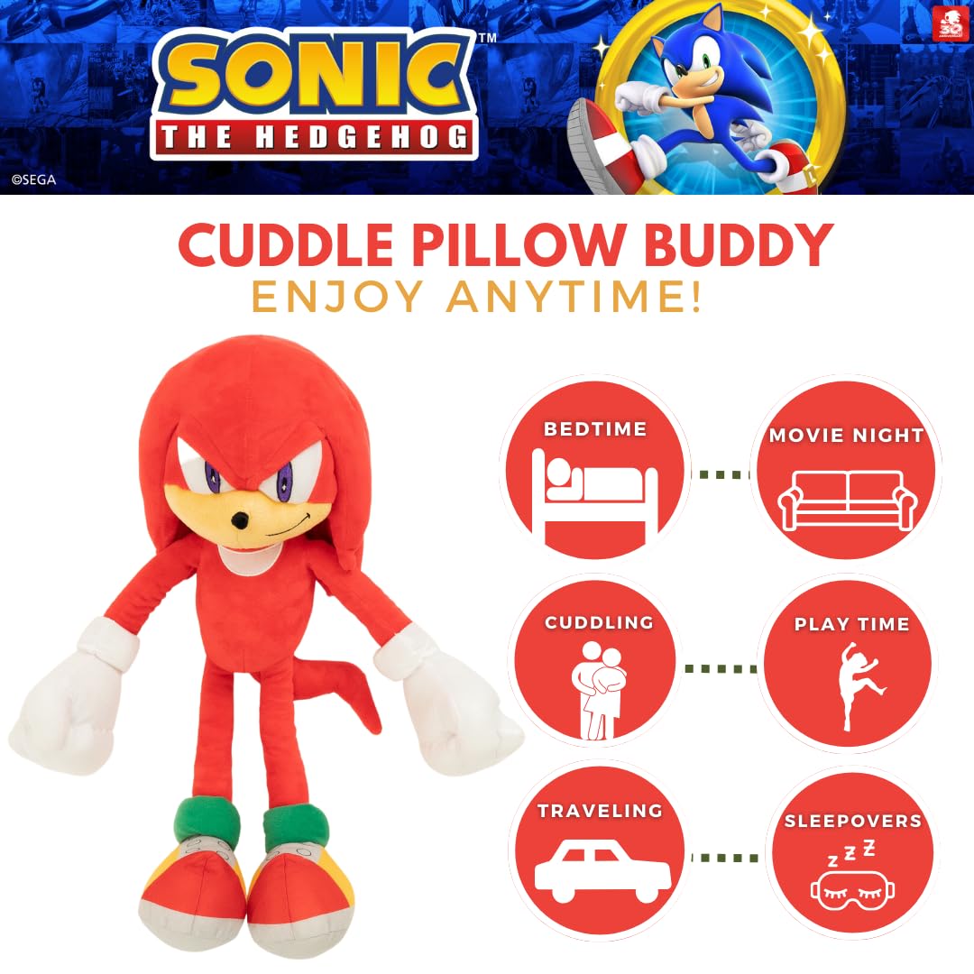 Franco Knuckles embroidered face plush with durable, kid-friendly detail.