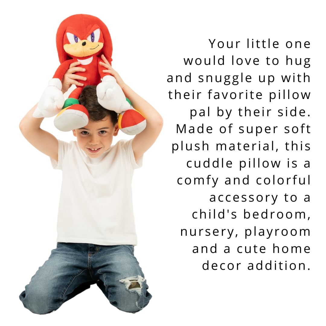 Franco Knuckles pillow features three-dimensional spikes for vibrant sonic decor.
