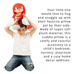 Franco Knuckles pillow features three-dimensional spikes for vibrant sonic decor.