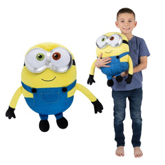 Franco Minions Bob cuddle pillow front view, cozy bedtime buddy