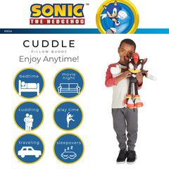 Franco Shadow Hedgehog plush with embroidery detail enhances authenticity.