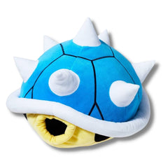Franco Super Mario blue shell pillow buddy, 11x14, soft cuddle companion for bedtime.