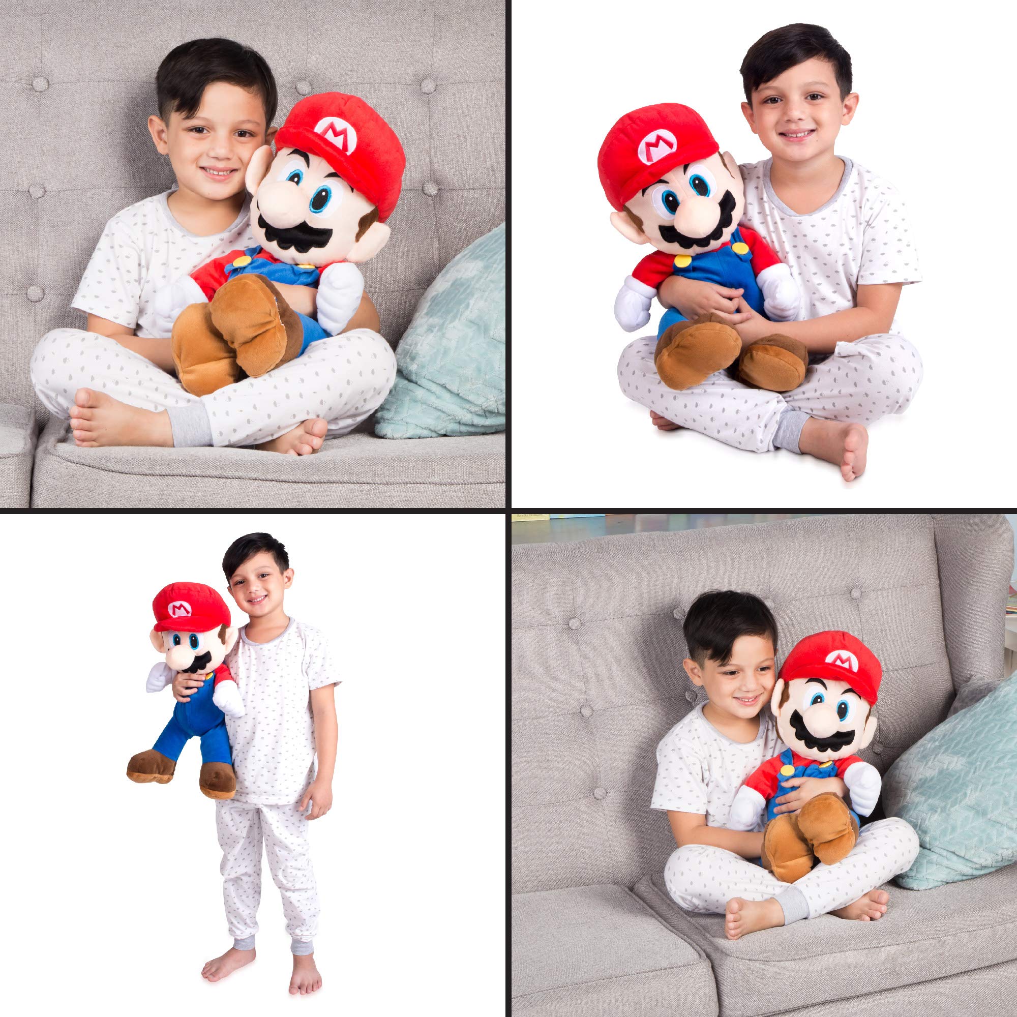 Franco Super Mario pillow cuddly appeal for bedtime or travel
